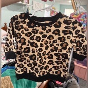 Baby Leopard Print Sweatshirt